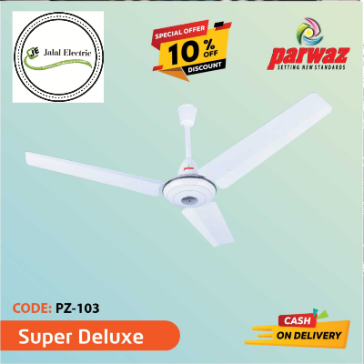 Picture of PARWAZ 56'' SUPER DELUXE CEILING FAN (WHITE) - White