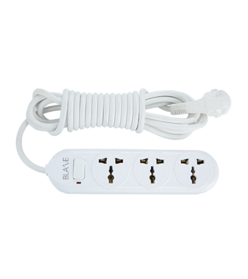 Picture of Blaze EKO Extension Socket 3 SKT - White
