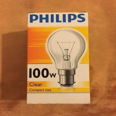 Picture of PHILIPS 100W Bulb-100 Pics (Official Product) - White