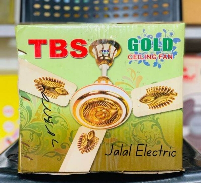 Picture of TBS Gold Ceiling Fan-56 Inch - Ivory