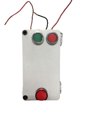 Picture of Magnetic Electric Motor Starter Single Phase 220/230V 7.5KW (10HP) (Heavy Duty) - White