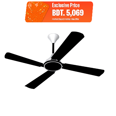 Picture of Conion Signature Ceiling Fan 56 Inch, 4 Blades - Oxide Black - Elevate the Comfort and Style of Your Space - Oxide Black