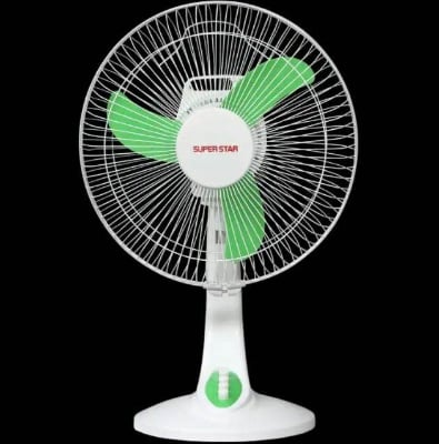 Picture of Super Star Solar DC Table Fan 14 Inch - White