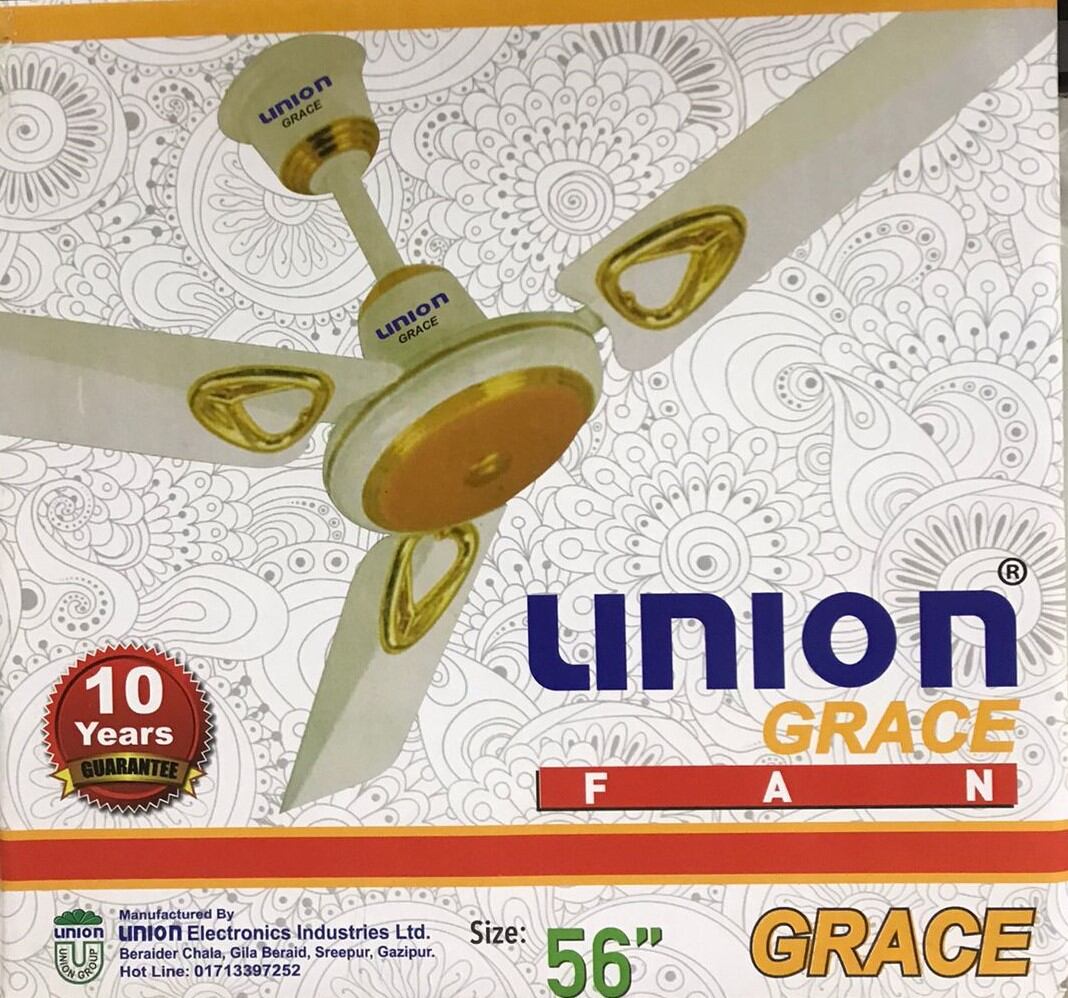 Picture of Union Grace 56" Ceiling Fan 10 years replacement guaranty - Off White