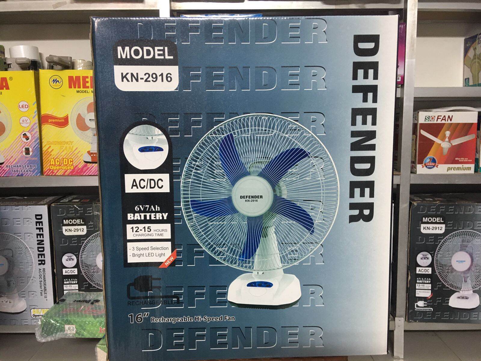 Picture of Rechargeable Fan Defender / kennede (16") 2916 (Imported)