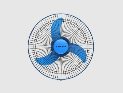 Picture of Super Star Net Fan 16″ AC MS
