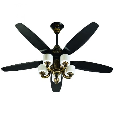 Picture of GFC Fanoos Model Ceiling Fan (Lighting) - Black