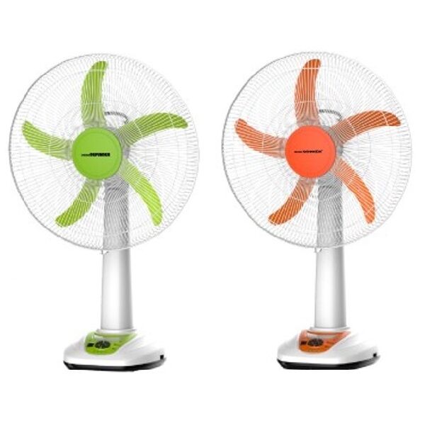 Picture of Defender | Kennedi (NH-3938RS) 18 inch AC/DC Full stand Remote Control Rechargeable fan - Multicolor