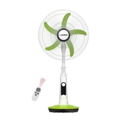 Picture of Defender | Kennedi (NH-2428HR) 18 inch AC/DC Full stand Remote Control Rechargeable fan - Multicolor