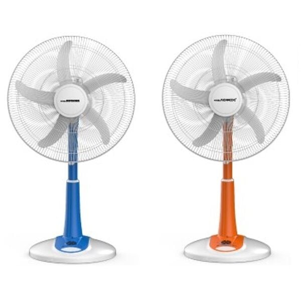 Picture of Defender Kennede Rechargeable Fan NH 2988HRS 18'' AC/DC Digital Half Stand Fan (Warranty: 1 Year) Official Imported 100% Original Product (Remote Control) - Multicolor