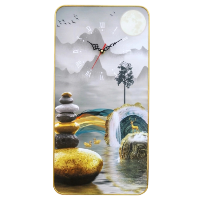 Picture of Acrylic Serenity Clock Wall Art UV Print-Multicolor