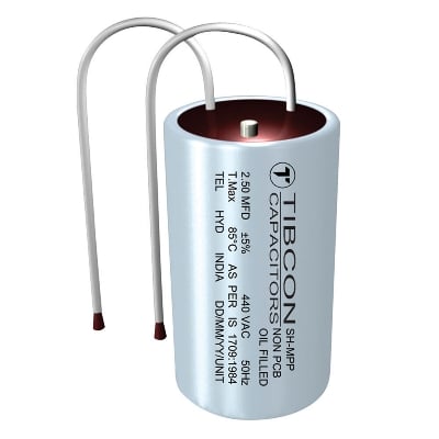 Picture of Tibcon Ceiling Fan Capacitors 2.5 MFD & 3.15 MFD