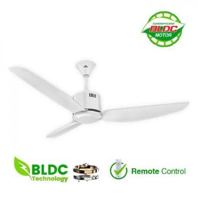 Picture of Walton BLDC Super Saver Remote Control Ceiling Fan 35w Marigold (52 Inch) - White