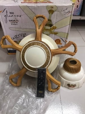 Picture of GFC BLDC Remote Control Glamour Model 30w Ceiling Fan - Off White