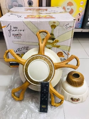 Picture of GFC BLDC Remote Control Glamour Model 30w Ceiling Fan - Off White