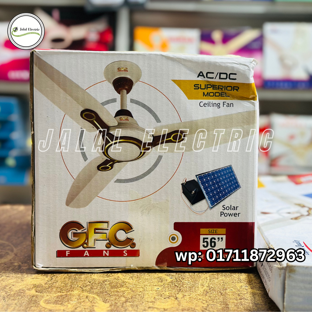 Picture of GFC Solar Superior Model (AC/DC) 56Inch Remote Control Ceiling Fan