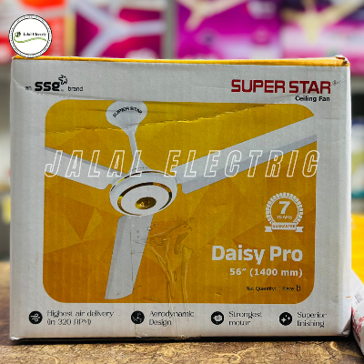 Picture of Super Star Ceiling Fan Daisy Pro 56 inch - Off White