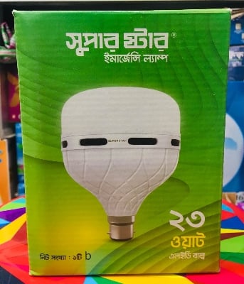 Picture of Super Star Emergency Ac/DcLED Lamp 23W - White