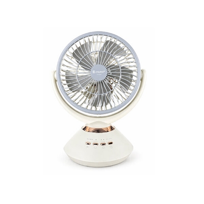 Picture of Joy Super JY-2570 Professional 6 Battery Rechargeable Portable Table Fan - Multicolor