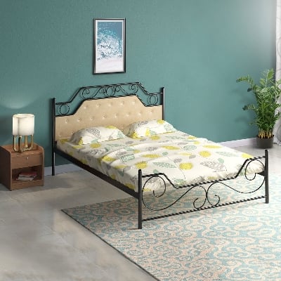 Picture of REGAL Metal Bed Black BDH-221-2-1-02(3PART) (Double)