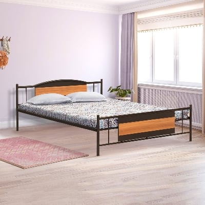 Picture of REGAL Metal Bed Black METAL BED-BDH-201-2-1-66(3PART)-DOUBLE