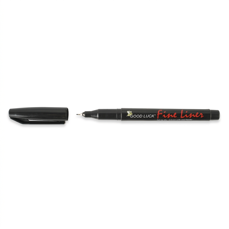 Picture of Good Luck Fine Liner Marker - Black - 10 Pcs Pack