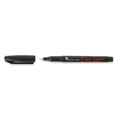 Picture of Good Luck Fine Liner Marker - Black - 10 Pcs Pack