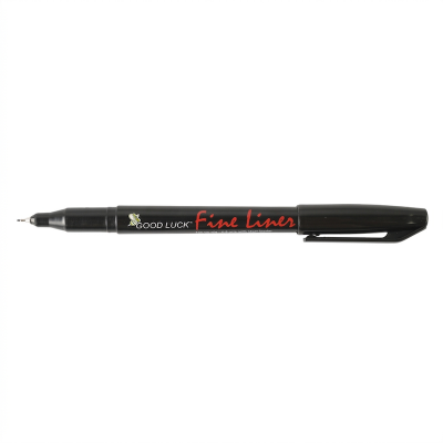 Picture of Good Luck Fine Liner Marker - Black - 10 Pcs Pack