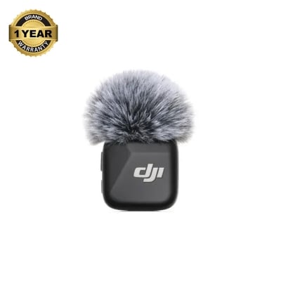 Picture of DJI Mic Mini Clip-On Transmitter with Built-In Microphone (2.4 GHz, Infinity Black)