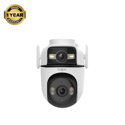 Picture of TP-Link Tapo C545D Outdoor Dual Lens Home Security Wi-Fi Dome IP Camera