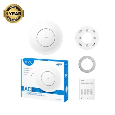 Picture of Cudy AP1300 (Indoor) Wi-Fi 5 AC1200 Mbps Wireless Dual Band Access Point