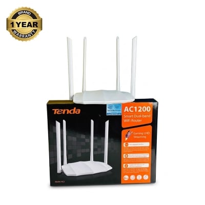 Picture of Tenda AC5 AC1200 Mbps Ethernet Dual-Band Wi-Fi Router