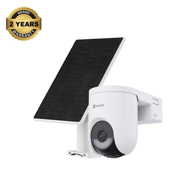 Picture of EZVIZ HB8 Lite 4G Kit (4mm) (4.0MP) Wi-Fi Dome IP Camera with Solar Panel