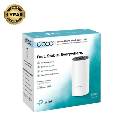 Picture of TP-Link Deco M4 AC1200 Mbps Gigabit Dual-Band Wi-Fi System (1-Pack)