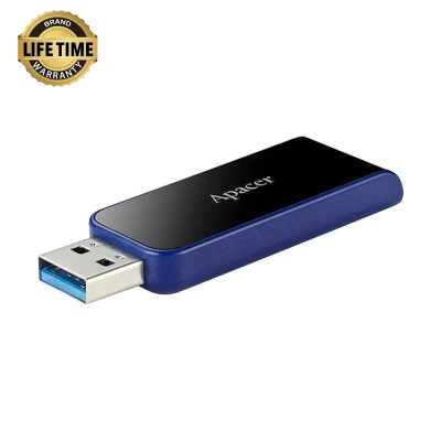 Picture of Apacer AH356 64GB USB 3.2 Gen1 Black RP Pen Drive