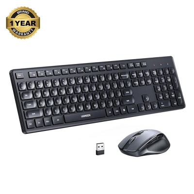 Picture of UGREEN MK006 (35740) Wireless Black Keyboard & Mouse Combo