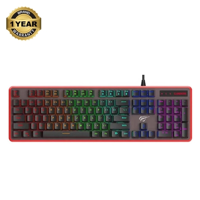 Picture of Havit KB870L Wired Black (Blue Switch) Mechanical Gaming Keyboard