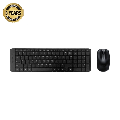 Picture of Logitech MK220 Black-Grey Wireless Keyboard & Mouse Combo with Bangla