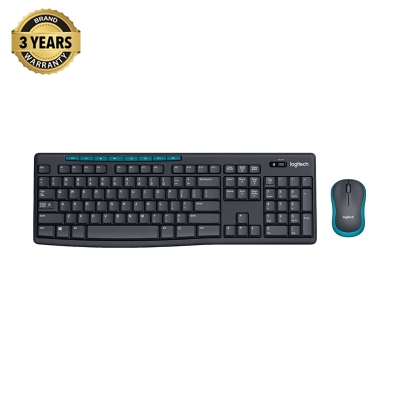 Picture of Logitech MK275 Black-Blue Wireless Keyboard & Mouse Combo