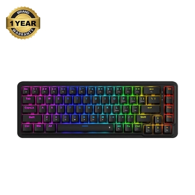 Picture of Redragon NOVA K709 RGB (Linear Switch) Black Wired Hot-Swappable Gasket-Mounted Mechanical Gaming Keyboard