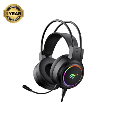 Picture of Havit Gamenote HG902d RGB Wired Black Gaming Headphone
