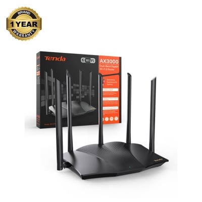 Picture of Tenda TX3000 Pro AX3000 Mbps Gigabit Dual-Band Wi-Fi 6 Router
