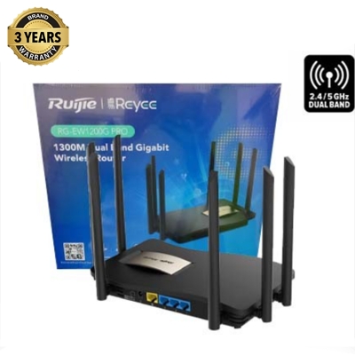 Picture of Ruijie RG-EW1200G PRO 1300 Mbps Gigabit Dual-Band Mesh Wi-Fi 5 Router