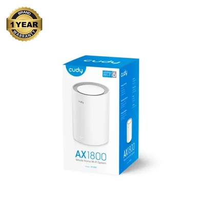Picture of Cudy M1800 AX1800 Mbps Gigabit Dual-Band Mesh Wi-Fi 6 System (1-Pack)
