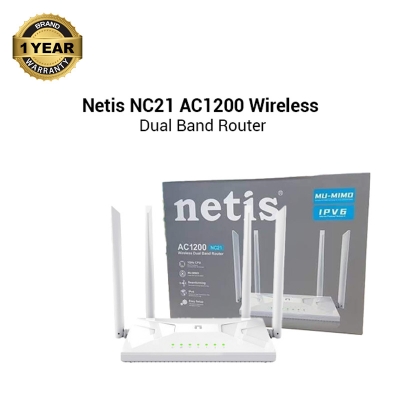 Picture of Netis NC21 AC1200 Mbps Dual-Band Wi-Fi 5 Router