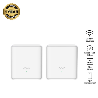 Picture of Tenda Nova MX3 AX1500 Mbps Gigabit Dual-Band Wi-Fi 6 System (2-Pack)