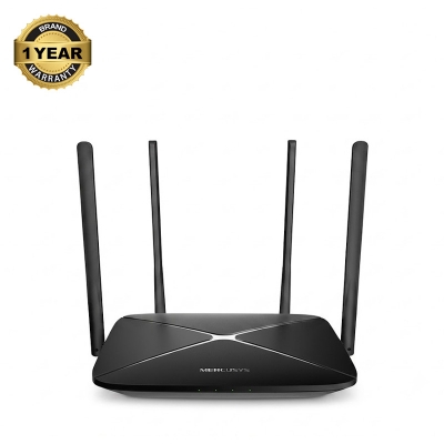 Picture of MERCUSYS AC12G AC1300 Dual Band Wireless Gigabit Router (4 Antenna)