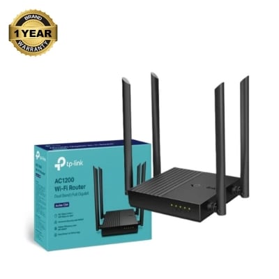 Picture of TP-Link Archer C64 Wireless & Ethernet Dual-Band AC1200 Mbps Gigabit Router