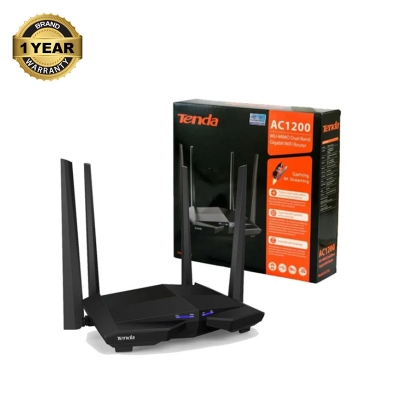 Picture of Tenda AC10 AC1200 Mbps Gigabit Dual-Band Wi-Fi Router