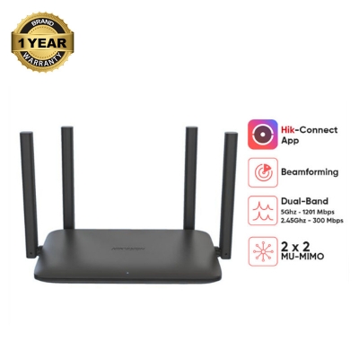 Picture of Hikvision DS-3WR15X 1500 Mbps Gigabit Dual-Band Wi-Fi 6 Router